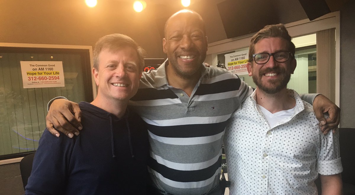 Incredible interview with Ian Simkins and Brian From. Tune in today at 4 19pm on WYLL for the interview.  
1160hope.com