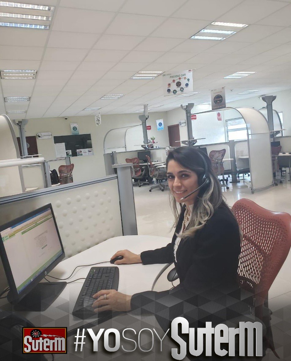 SUTERM_NACIONAL's tweet photo. Nuestros compañeros del centro de atención telefónica brindan servicio a cada uno de los clientes que por medio del 071 nos contactan para revisar, aclarar, explicar, ofrecer apoyo en cada uno de sus requerimientos #YoSoySUTERM #OrgulloNacional #Servicioalcliente #071 https://t.co/yPlmMYmFUe