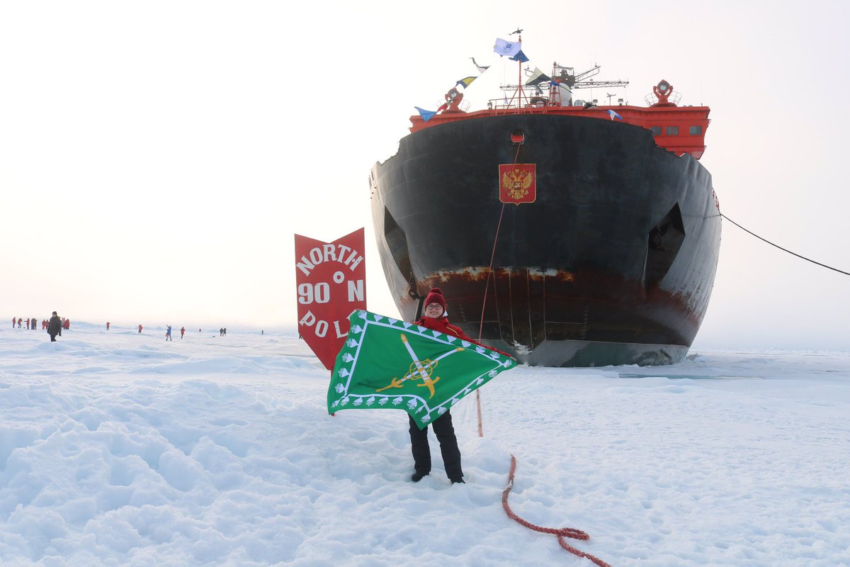 OlgaKo17's tweet photo. #ПолярникиXXIвека #Атомфлоту60 Сп��сибо всем участникам и организаторам тематического рейса на северный полюс на а/л «50 лет победы»! Это было незабываемое приключение! #ШколаРосатома #Лесной https://t.co/4AeftTzy69