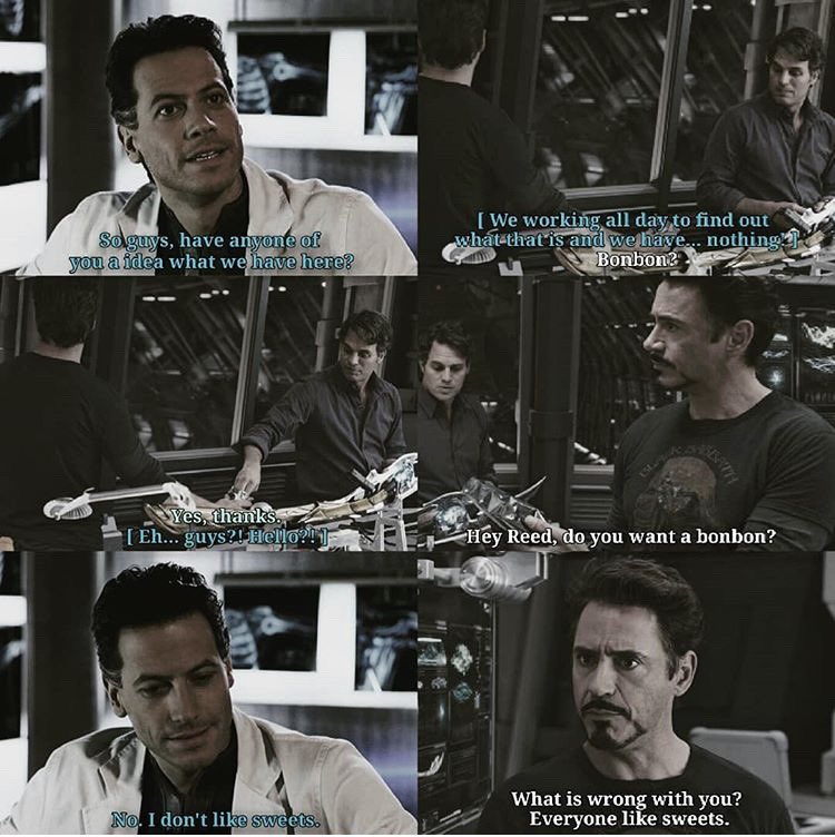 || Quiero un Tony y un Banner para mierdas científicas