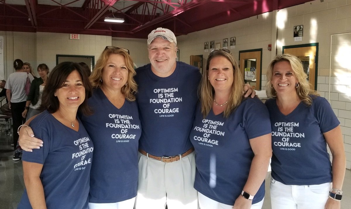 MonetteStacy's tweet photo. Choosing optimism today and every day! LPS admin ready for the school year to start! @n_reed3 @MrsKnowlesVP @lLisaNemeth @PrincipalTWelch @thgaz @Lifeisgood #chooseoptimism #lifeisgood @LudlowPublicSch https://t.co/KQLq6SMfgU