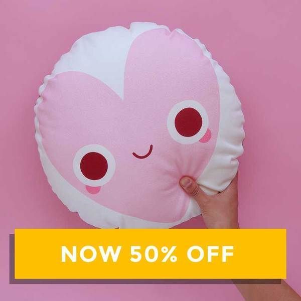 Our last two (ever!) <a href="/onrshop/">Rachel</a> heart pal cushions are only £20 each. Find them here: buff.ly/2S6X59t