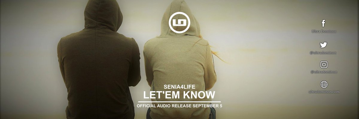 ultradominon's tweet photo. #sjames joins with #senia for the next release titled Let'em Know. Fusion of #love and #truestory. Subscribe at https://t.co/3nkNp0xk7O for more. https://t.co/fokNgNtpL4