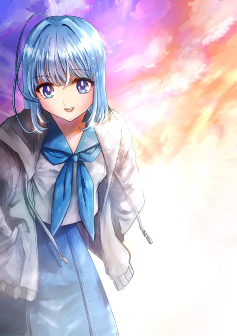 今日の練習～スクリーンとか、ぼかしとか覚えてきた 