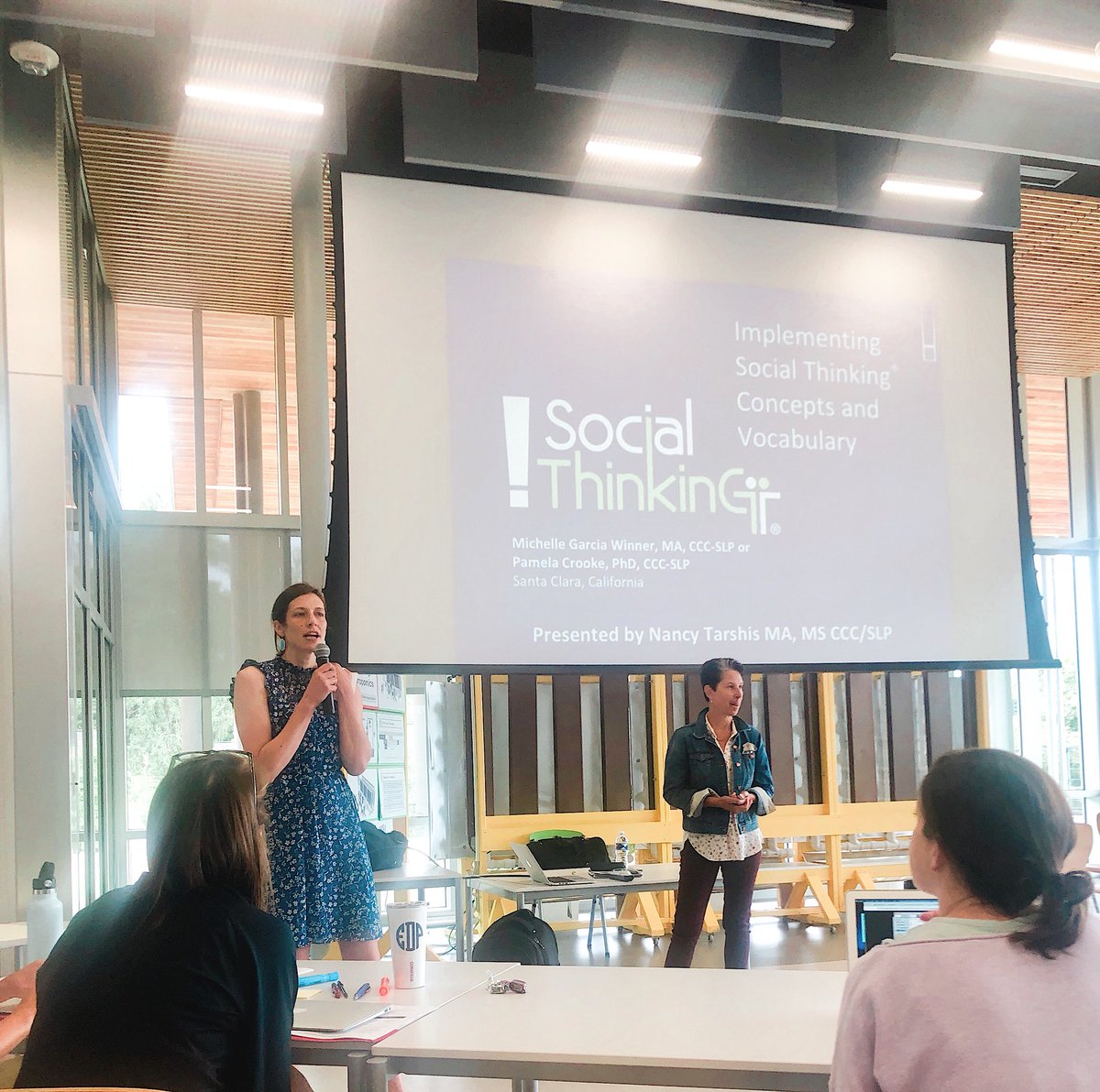 MsBrittanySLP's tweet photo. Excited for part two of @socialthinking for the #APSdayoflearning with @nqt11! @APS_SLPS @APSlearns 🗣🧠 https://t.co/RptDYUYnjT