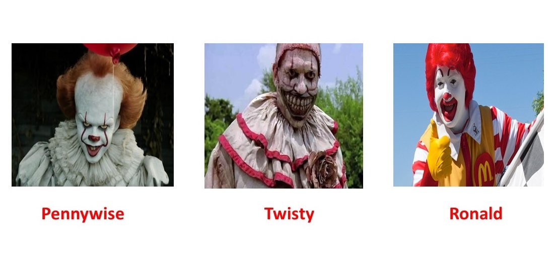 LavaLifeStore1's tweet photo. https://t.co/ZRMTaCVNJI

Who is the creepiest clown of all time?

#creepyclowns #ITChapter2 #Twisty #Pennywise #RonaldMcdonald #AmericanHorrorStory https://t.co/i7haK2gERF