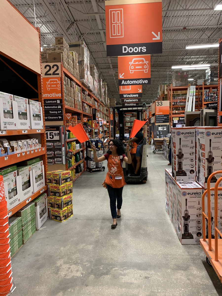 Coach_aj_LS's tweet photo. #CaughtWorkingSafe #hurricanepreparedness #ZoneOfSafety @HomeDepot6320 Thank you Kyla and Angela for making #SafetyFirst These ladies are working hard for our community getting their store ready for anything that may come our way. @Chris_J_Mangino @GingerLHanson @JacobRobertsTHD https://t.co/GrAyEZBFUm