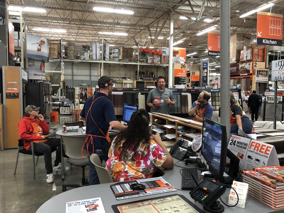 Specialty Tuesday at Home Depot 3825 Westerville, Ohio. Thanks for the opportunity to partner with your team to introduce our new interior BEHR Scuff Defense and discuss features, benefits, and ways to drive this fantastic product!! 🔥🔥🔥