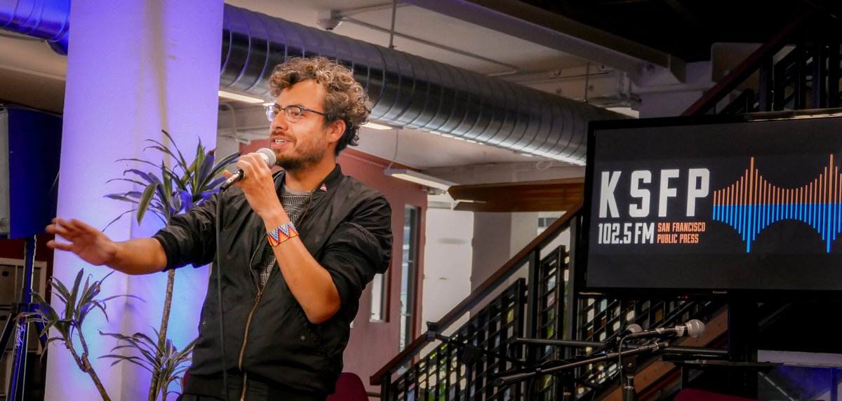 SFPublicPress's tweet photo. Thanks to you, the launch party was a huge success! Thanks @munidiaries for the lively conversation and @ImpactHubSF for hosting! #KSFP #lowpowerfm #radio #sf https://t.co/A5dNurwSCw