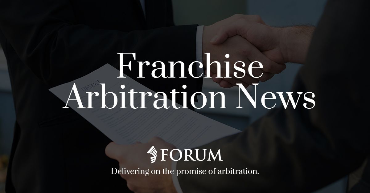Franchise arbitration agreement included in application form is enforceable once the application is actually reviewed by the franchisor. Read about the Second Circuit Court of Appeals decision here: buff.ly/2HvOU2e