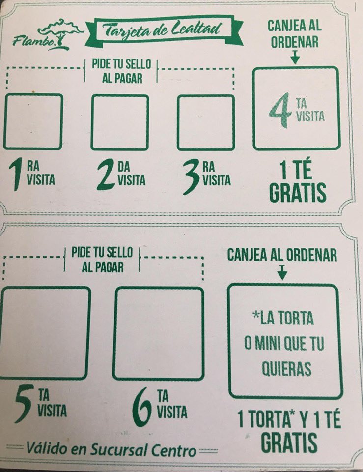 FlamboMX's tweet photo. Desde hoy serás nuestro #FlamboFan consentido. Pide tu tarjeta de lealtad y goza los beneficios al disfrutar #Flambo #AlMomentoDeTuAntojo

*Válido sólo en Flambo Centro.
*No aplica con otras promociones. https://t.co/NIeSvR9xDk