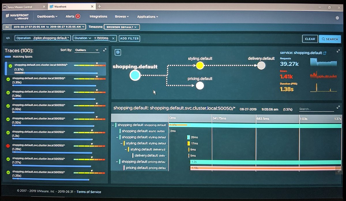 RCantw3ll's tweet image. Wavefront, vROPS, and some automatic performance optimization! 😍😍😍 #VMworld2019 #MonitoringIntelligence