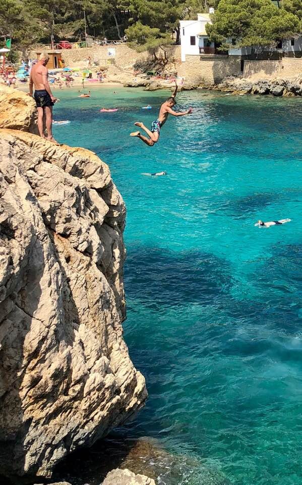 GMikinski's tweet photo. Sometimes you just have to jump and worry about the landing later... Hello Twitter! #NAUCCHE, #highjump,#highjumpcoach, #perspectives, #leapoffaith https://t.co/P5ZFxtRzF3
