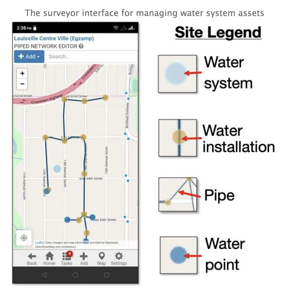 mWaterCo's tweet photo. Ready to evolve your WASH program from asset mapping to asset management? Read about how you can use mWater's new water systems feature: https://t.co/xxU3mDnuGH
If you aren't sure why moving from #mapWASH to #ManageWASH is important, read this: https://t.co/maT4ak4tfV
#WWWeek https://t.co/Awx9bsW7Dj