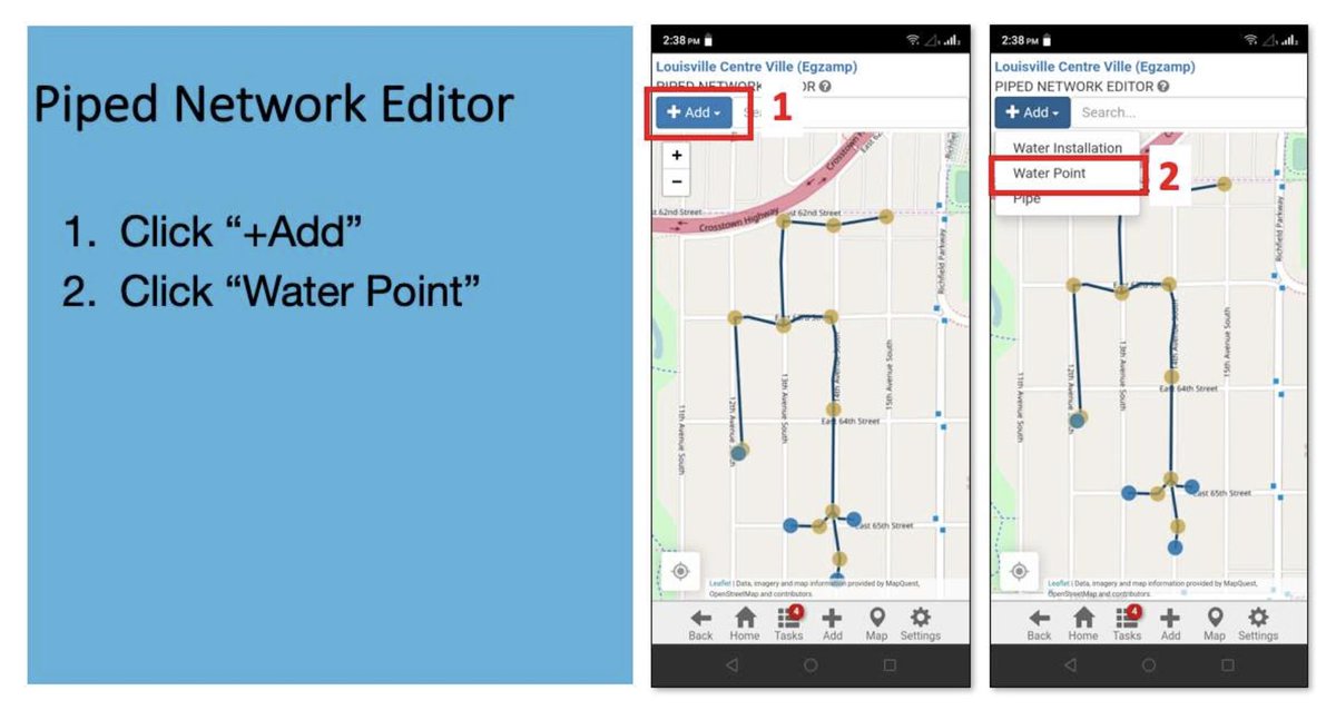 mWaterCo's tweet photo. Ready to evolve your WASH program from asset mapping to asset management? Read about how you can use mWater's new water systems feature: https://t.co/xxU3mDnuGH
If you aren't sure why moving from #mapWASH to #ManageWASH is important, read this: https://t.co/maT4ak4tfV
#WWWeek https://t.co/Awx9bsW7Dj