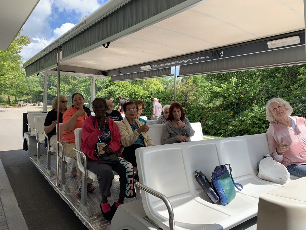 WillowsOkemos's tweet photo. the willows take over grand rapidโs meijer gardens!!!
the sun came out for the crewโs guided tram tour this afternoon! ๐บ๐ #TrilogyLiving #OutAndAbout #SimpleSummerPleasures #ilovemyjob https://t.co/H4YbWUTttp