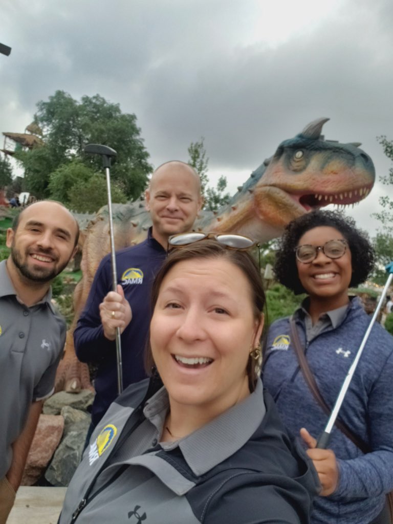 RMAC_SPORTS's tweet photo. The RMAC staff took some time out this morning to help the @CPCD mini golf fundraiser! Thank you for putting on such a great event! #EverythingElevated #CommunityElevated https://t.co/zhQn4igEnb