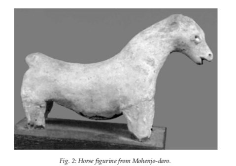 15/n Perhaps the most interesting of the model animals is one that I personally take to represent a horse. I do not think we need be particularly surprised if it should be proved that the horse existed thus early at Mohenjo-daro.—E. J. H.Mackay,one of the early excavators.