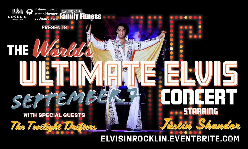 Sep 7- The World's Ultimate Elvis Concert at Quarry Park! nextdoor.com/city/post/1220… via <a href="/Nextdoor/">Nextdoor</a> #MeetMeAtTheQ