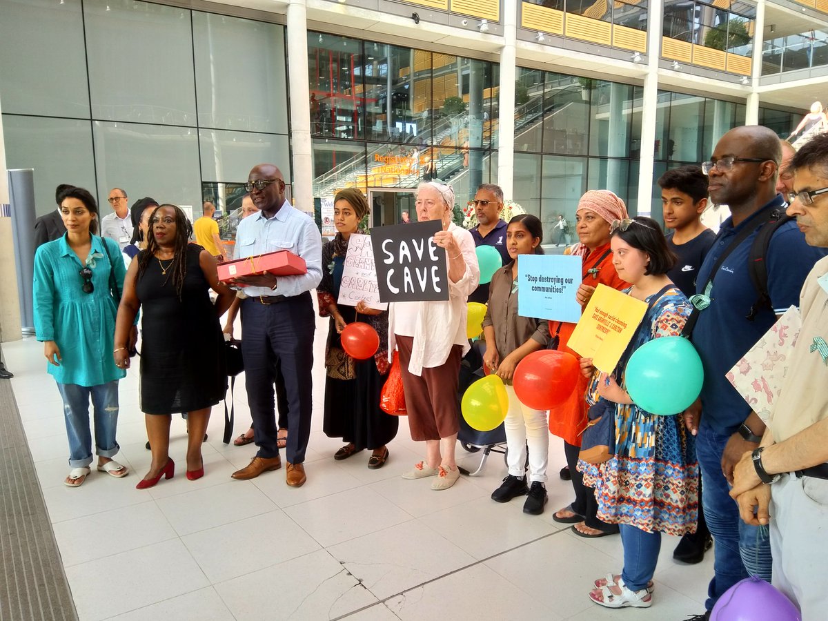 save_cg's tweet photo. Great day today! Thank you to all of us for coming chanting and being part of Save Granville and Carlton!
#savecg #carltongranville https://t.co/oZRokmAD50
