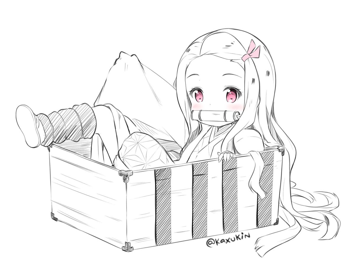 kaxukin's tweet photo. Nezuko-chan~! 💕💕💕 https://t.co/ixOm0V0mB2