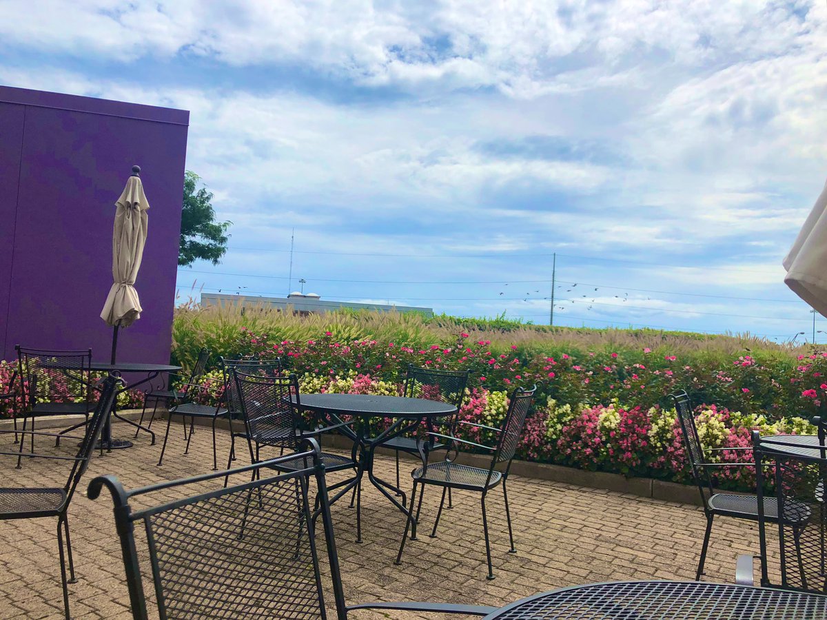 CeceSaglimbeni's tweet photo. Nice day for a study break on the terrace at our office. #studybreak #terrace #stamford https://t.co/XzRX8SCuZ5