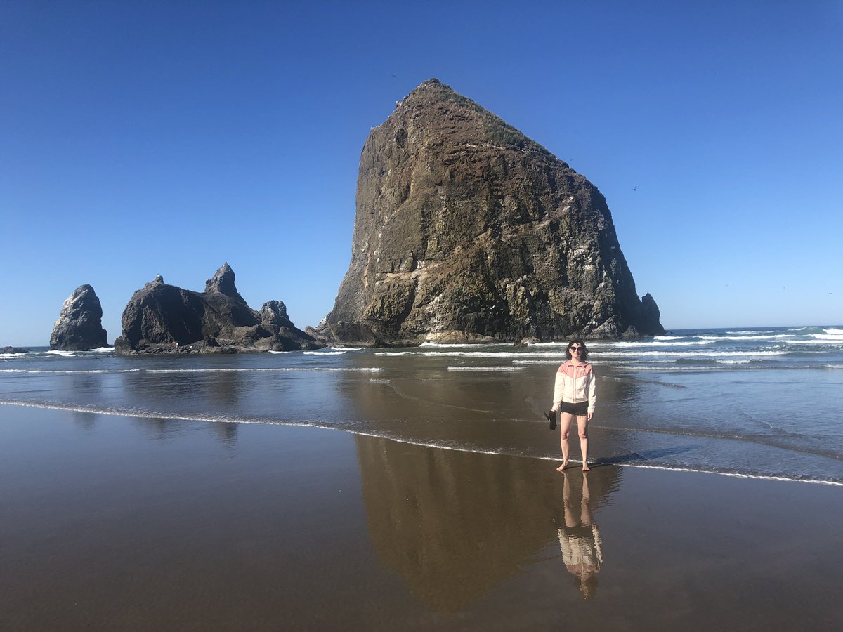 LisaCoronado's tweet image. Feeling extra small and also huge with gratitude for the beauties of this earth! #haystackrock #cannonbeach #gratitude