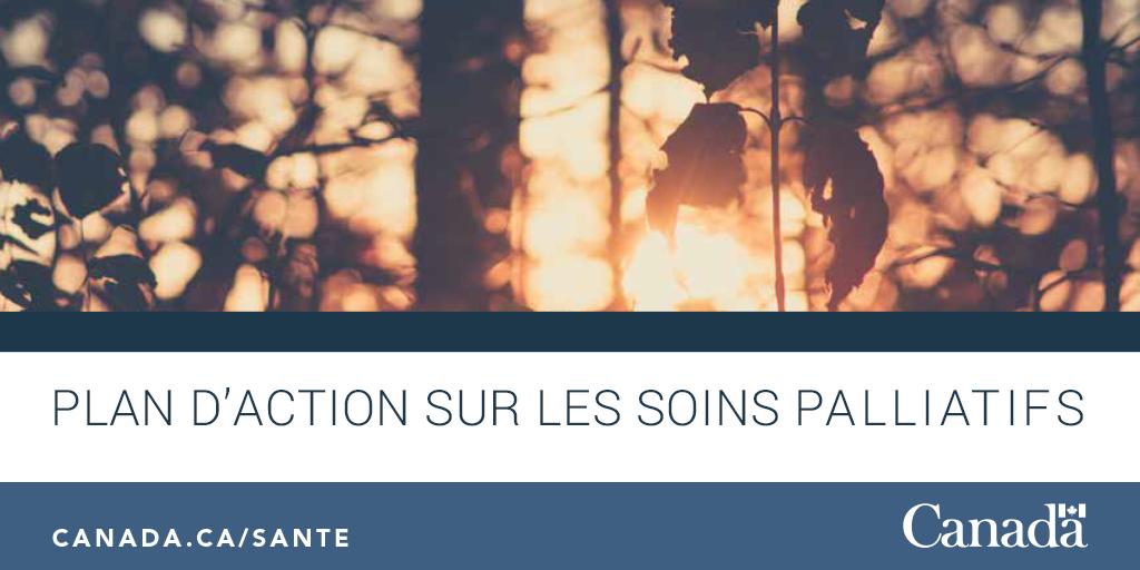 GouvCanSante's tweet photo. Les #SoinsPalliatifs peuvent être bénéfiques aux patients et aux familles à partir du diagnostic et jusqu’à la fin de la vie. #SantéCanada a publié aujourd’hui un plan d’action énonçant les autres mesures qui seront prises pour améliorer l’accès au Canada. https://t.co/PyUsadC9WV https://t.co/IF066R9ivW