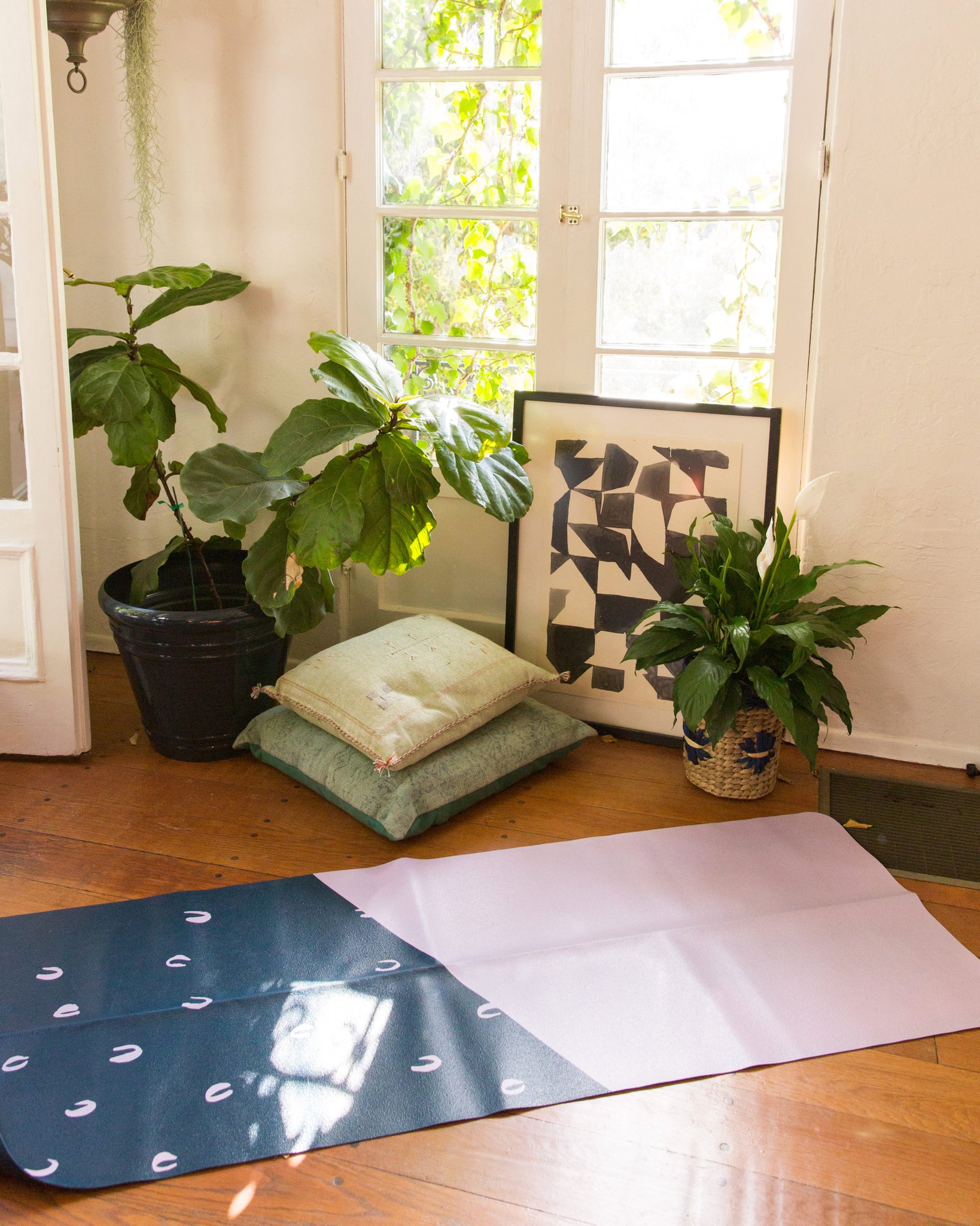 anthropologie travel yoga mat