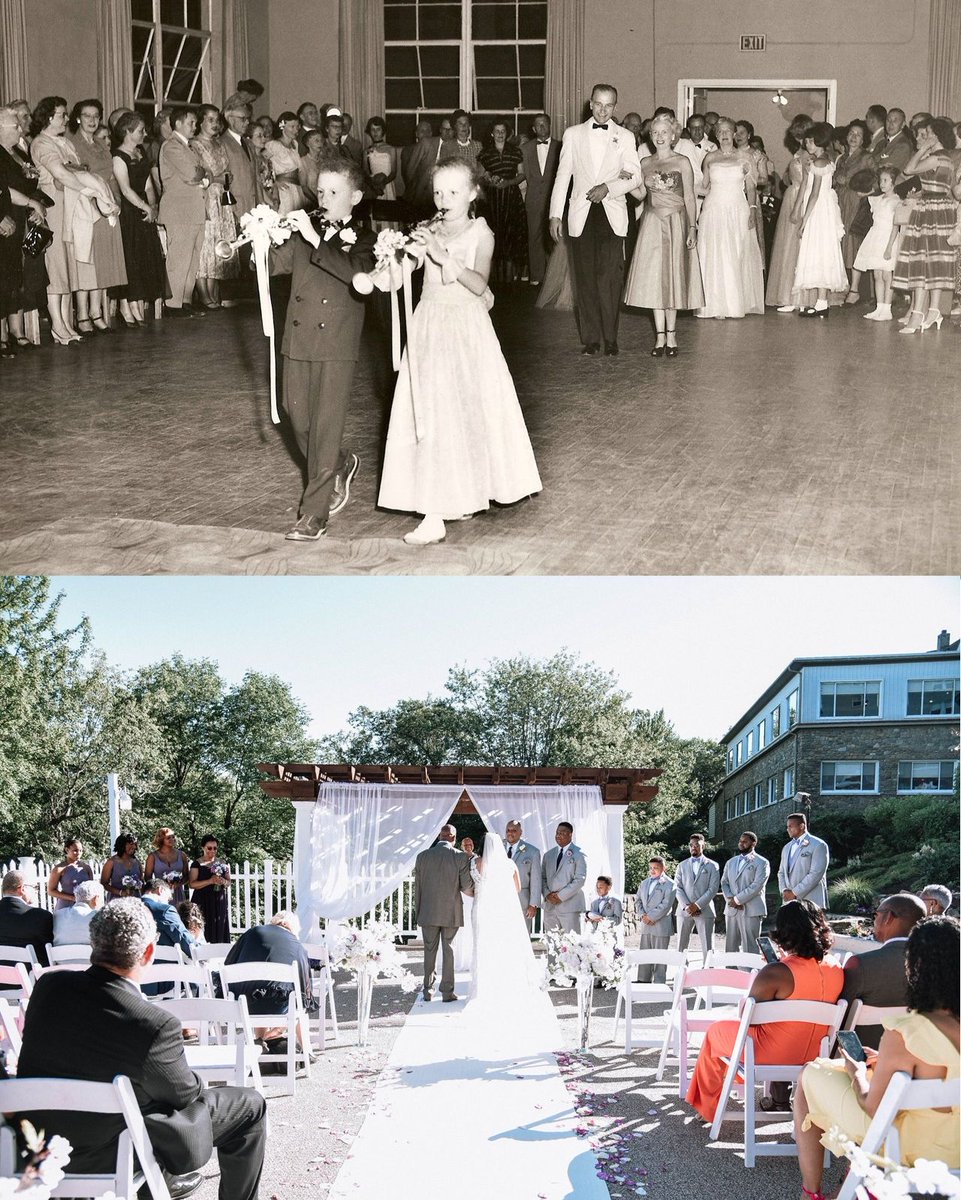POCONOMANOR's tweet photo. The styles may have changed over the years but the words still remain the same. Create your "I do" moment here at Pocono Manor. From scrapbooks to social media posts, we love being part of your #memories. #poconomanor #manormoments #weddings https://t.co/yOzvoMOTIY