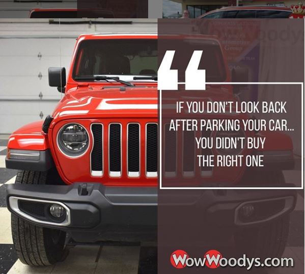 MAGCDJR's tweet photo. If you are not looking back at your car after you park it then something is wrong. #checkitout #checkingyouout #jeeplife #Jeepwave https://t.co/39cdgovZnm https://t.co/boaVcJQODH