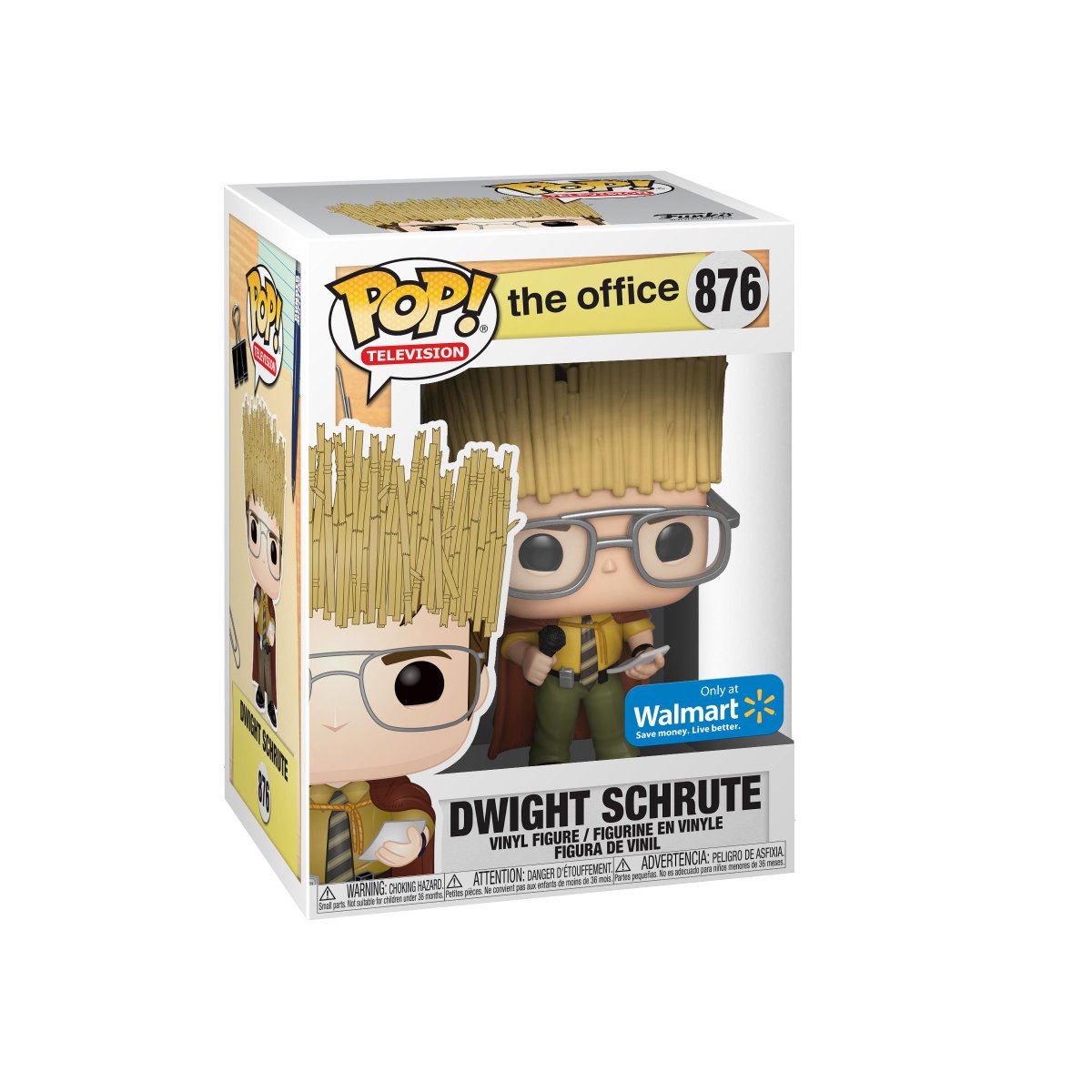 Funko's tweet photo. RT &amp; follow @funko for a chance to WIN a Walmart Exclusive Dwight Schrute Pop! 
#TheOffice #Funko #FunkoPop #Pop #Giveaway https://t.co/62eoSNTpIX