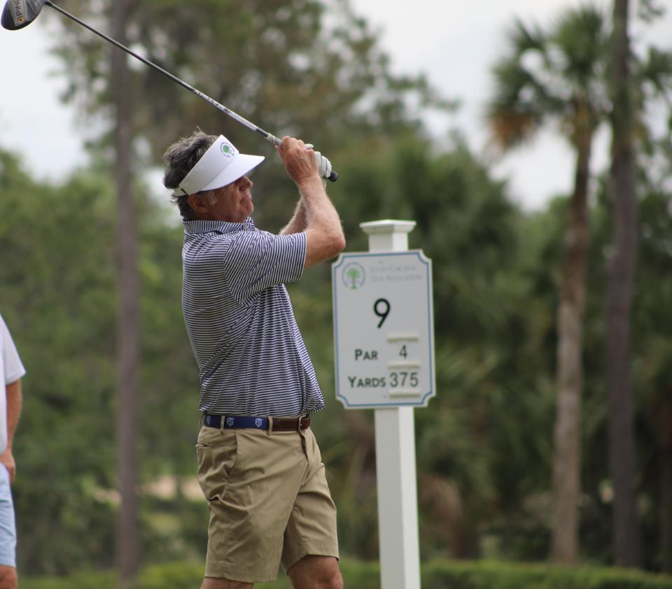 SCGA1929's tweet photo. Winner Winner! Moving on to the Round of 1️⃣6️⃣  at the @USGA Senior Amateur Championship... Congrats @waltertoddsr 👏👏

#SCProud🌴 #PlayGolfSC https://t.co/ts1IJdFHPW