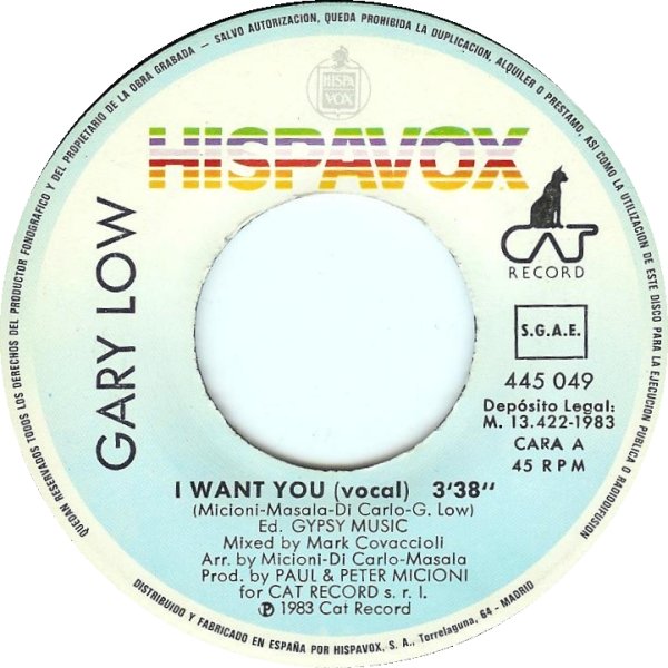RMixoriginal's tweet photo. 80EOTD now, and in 1983 Italian Luis Romano Peris Belmonte (aka Gary Low) was big in certain parts of Europe with his third single 'I Want You'. It was even a modest hit in the UK, peaking at #52 (his only UK chart entry).
#GaryLow #ItaloDisco #80s #vinylcollection #vinylrecords https://t.co/YNfPr2OTxc