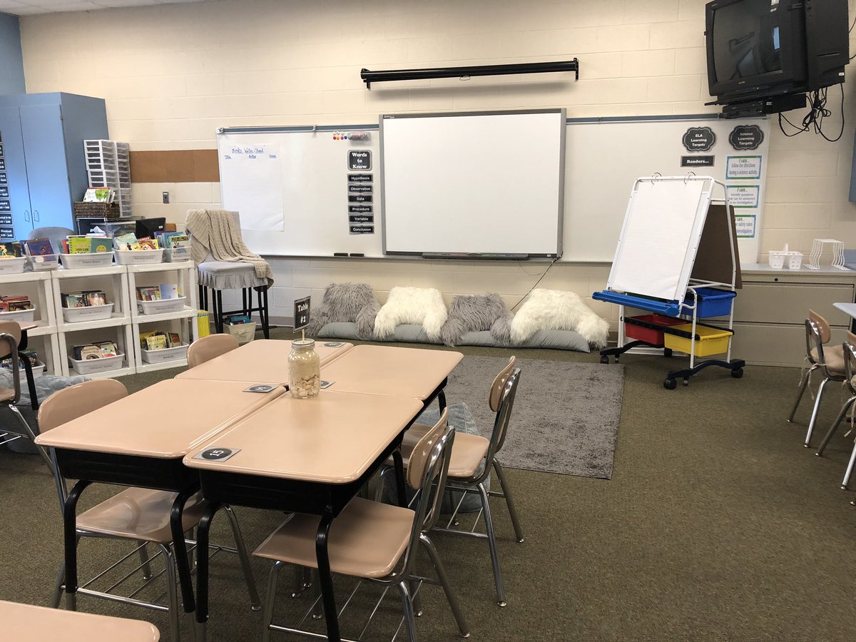 The_Ski_Report's tweet photo. Our 5th grade classroom is almost ready for 2019-2020. I can’t wait to see how you fill it with stories, ideas, and laughter! https://t.co/1HswIoS1DT