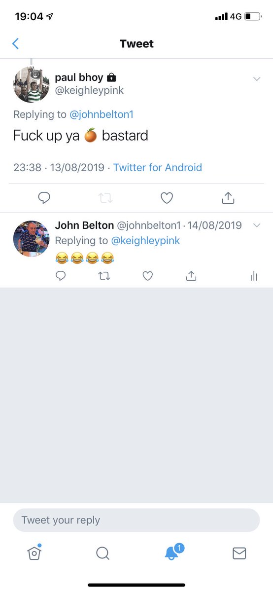 johnbelton1's tweet photo. For the past year he’s been telling me he’s not a bigot #LetYouDecide @keighleypink https://t.co/M9V1nTiOwk