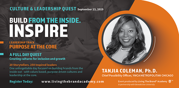 You have to hear from Tanjia Coleman on what her title represents for the YWCA of Metropolitan Chicago. She is the Chief Possibility Officer and she's speaking and CULTURE &amp; LEADERSHIP QUEST Chicago 2019. register at bit.ly/2zoXkUQ #culture #ywcametropolitanchicago