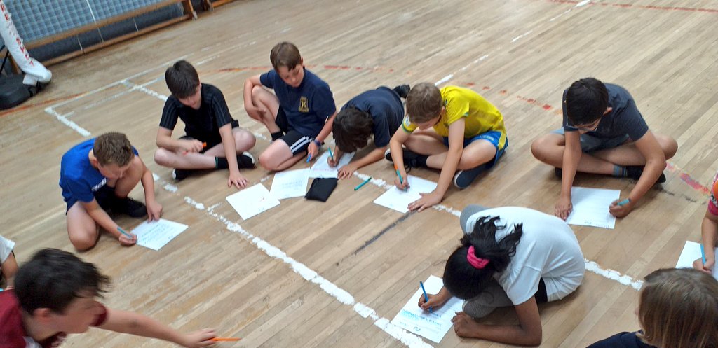 NorthKelvin's tweet photo. B&B | We were back today to @BattlefieldPS for our @scotgov
#bridgesandbarriers #antisectarian #afterschool #football project โฝ๏ธ
Great efforts from the pupils in the #prejudice workshop too ๐๐ผ
@AoSScotland @sos_glasgow @EducationScot @PEPASSGlasgow https://t.co/BmC6MFbysn