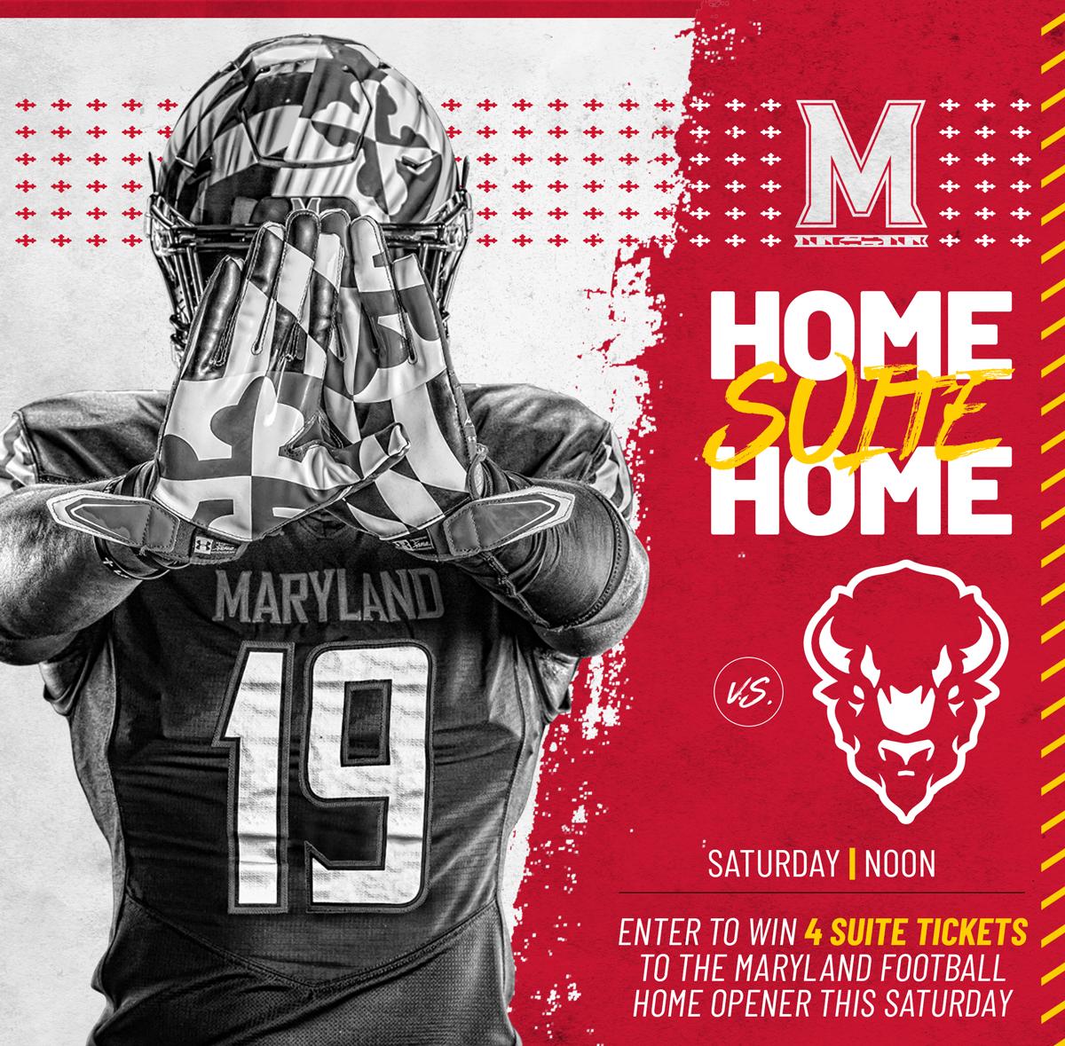 GIVEAWAY - Enter to win four (4) suite tickets to the @TerpsFootball home opener vs. Howard this Saturday at Capital One Field at Maryland Stadium! Winners will be selected and notified on Wednesday, 8/28/19. #FearTheTurtle
Enter now: https://t.co/0YCsZkGK8p #ad https://t.co/QDI0OCFdG5
