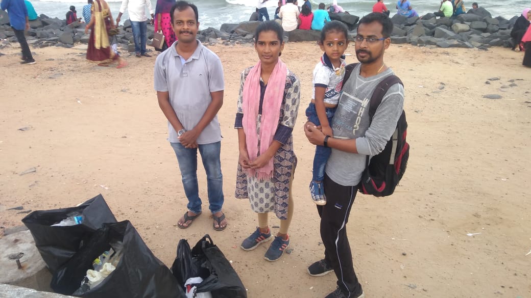 KumaranKandha's tweet photo. Rock Beach Cleanup Drive
On 24th August Sunday myself &amp; Master #Ritesh along with our #KPC team did Beach Cleanup.
@keeppondyclean
@ashapondy @LGov_Puducherry @swachhbharat @thekiranbedi @skannanpondy https://t.co/xadeFMhOa1