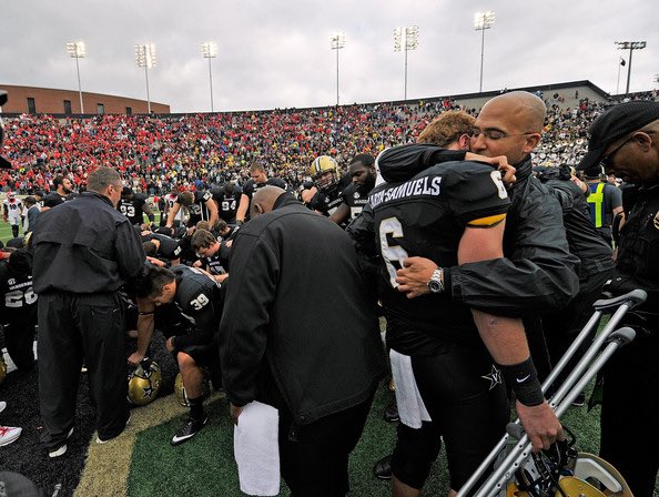 I was James Franklin’s QB in 2013 &amp; tore my ACL in Game 7. I wanted to play on it. 3 wks later I was cleared by the doctors to play at Florida...

Franklin thought I was rushing it &amp; chose to protect me &amp; told me I’d start vs Kentucky the next week. 

Be better.