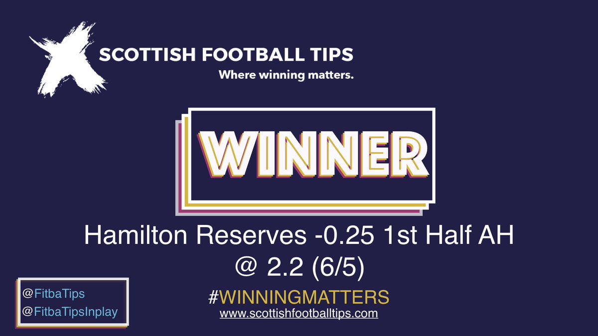 FitbaTipsInplay's tweet image. #SFPL reserve football was good to us again this week with
3x #Winner from 4 selections.

#Winning #Inplay #BettingTips

#WinningMatters