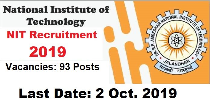 Jobsportalforu's tweet photo. NIT Recruitment 2019
Govt Jobs for 93 Non-Teaching Posts
Engineers, Clerk, Stenos and Other Posts
Last Date: 2 Oct. 2019

CLICK ON THE LINK TO APPLY:
https://t.co/mtj6brbXqL

#Jobs #jobseekers #recruiting #Recruitment #employment #engineers #Engineering #JE #STENOS #CLERK https://t.co/Ufk2xmfLdc