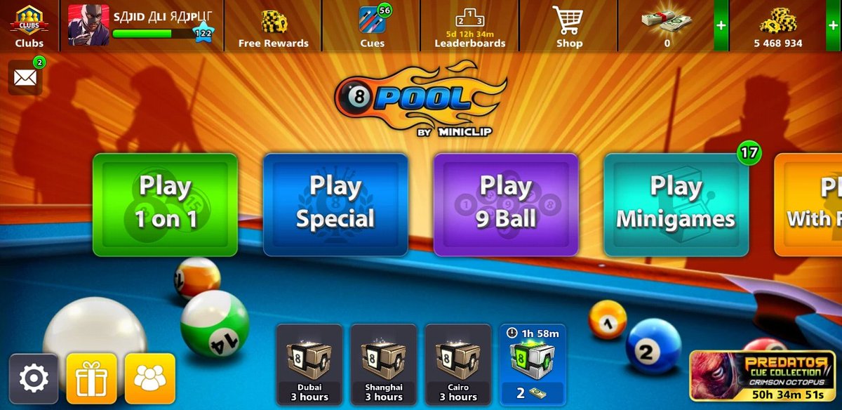 Love07002425's tweet photo. @8ballpool hiii
Its been  some time that i played 8 ball pool. When i entered my name was changed from wong fang to sajid.And i tried to log in into another devices its says incorrect pass word Or email.
I need help plz
I made more the 6k rupees 
On this account 
Can you help me https://t.co/f2r4MXVJ05