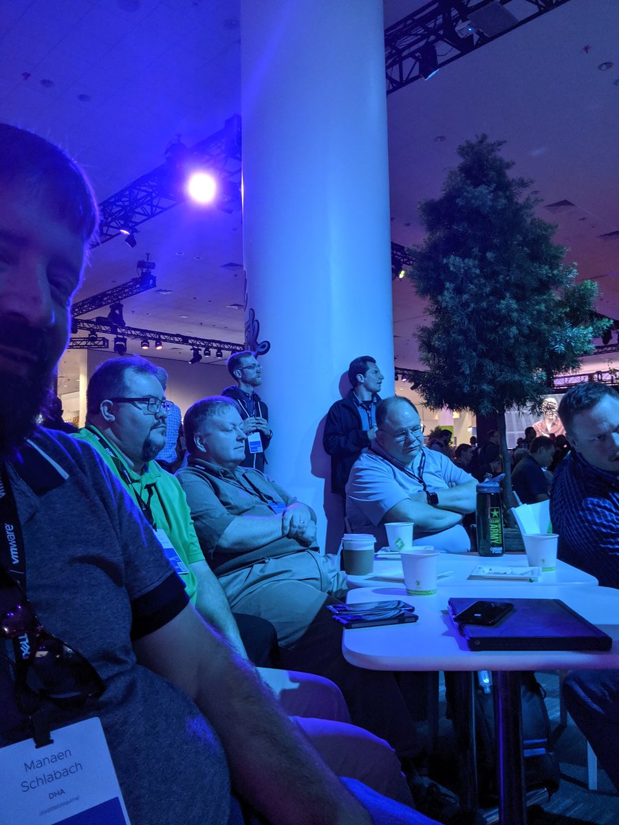 sqldatasquirrel's tweet image. Hanging out with the Brain Trust for the Department of Veterans Affairs
#VMworld #VMworld2019