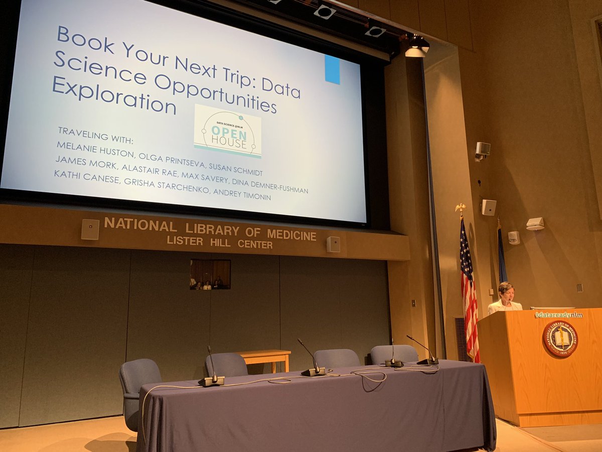 helfetk's tweet photo. What’s the checklist to follow for a good data science project? Join Dr Dina Demner-Fushman @nlm_news #datareadynlm  @BoozDataScience https://t.co/44lmpGquiy