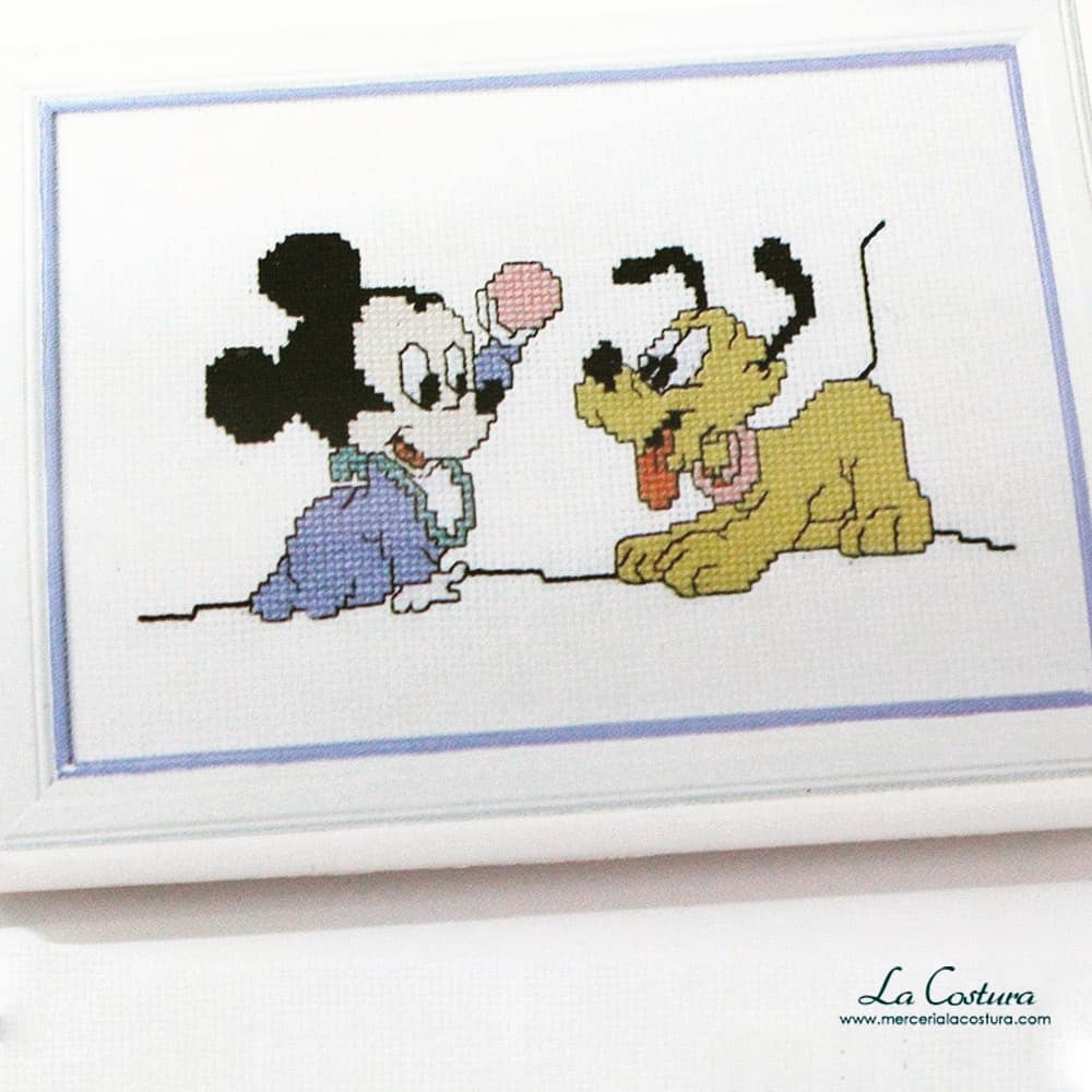 La Costura Nos Ha Dado Por Bordar Un Poquitin Mientras Vemos La Tele Y Estos Kits Son Adorables Para Rodear A Tu Peque Kit Punto De Cruz Mickey La Costura Nos Ha Dado Por Bordar Un Poquitin Mientras Vemos La Tele Y Estos Kits Son Adorables Para Rodear A Tu Peque Kit Punto De Cruz Mickey