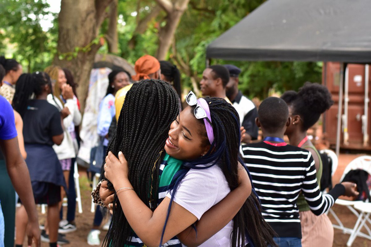 AshesiIX's tweet photo. Developing meaningful relationships is an important part of AIX!
#ashesiix #ashesix2019 #atAshesi #ashesi https://t.co/YajaTDxQpo