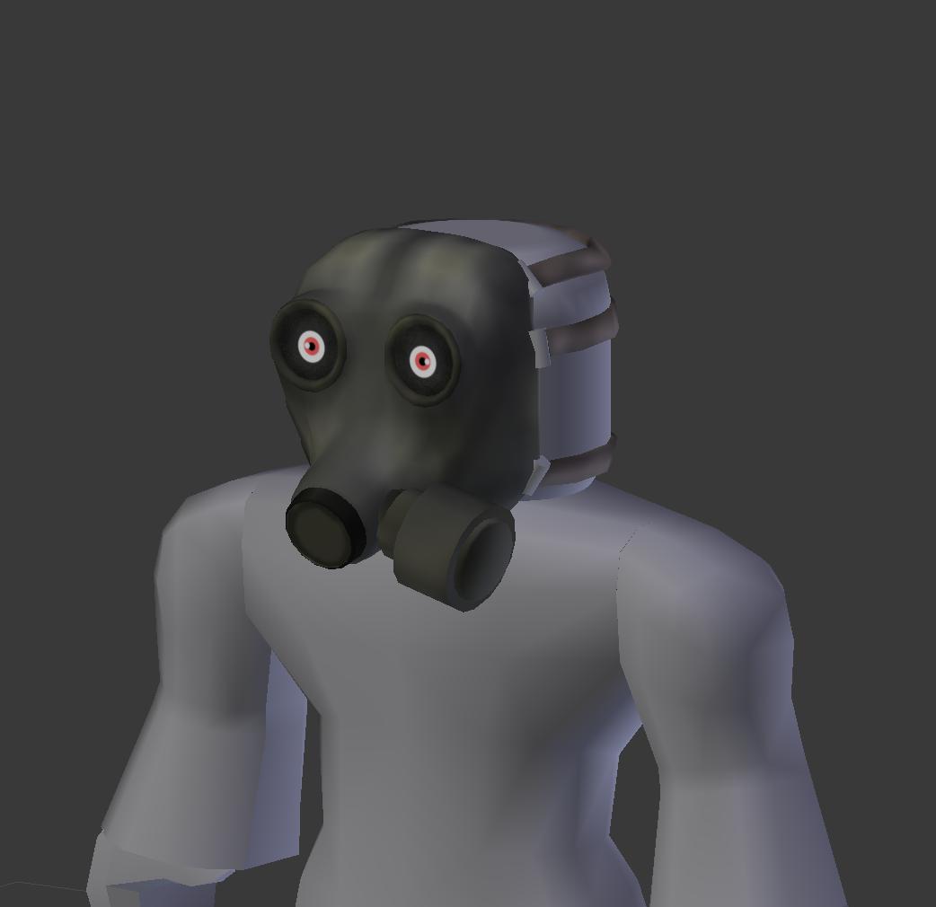 Reverse Polarity On Twitter I Think My Gas Mask Texture Is Done Robloxugc - roblox twitter gasmask