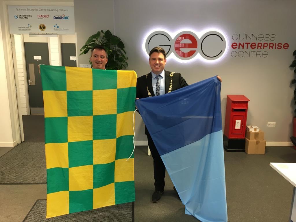 <a href="/Kerry_Official/">Kerry GAA</a> v <a href="/DubGAAOfficial/">Dublin GAA</a> #AllIrelandFinal starts early

Delighted to ho5t <a href="/LordMayorDublin/">Lord Mayor of Dublin</a> <a href="/PaulMcauliffe/">Paul McAuliffe TD</a> today in <a href="/GECinD8/">The GEC</a> He wa5 promoting hi5 Lixnaw root5

#UptheKingdom #CiarraíAbú